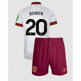 West Ham United Jarrod Bowen #20 Derde tenue Kids 2024-25 Korte Mouw (+ Korte broeken)